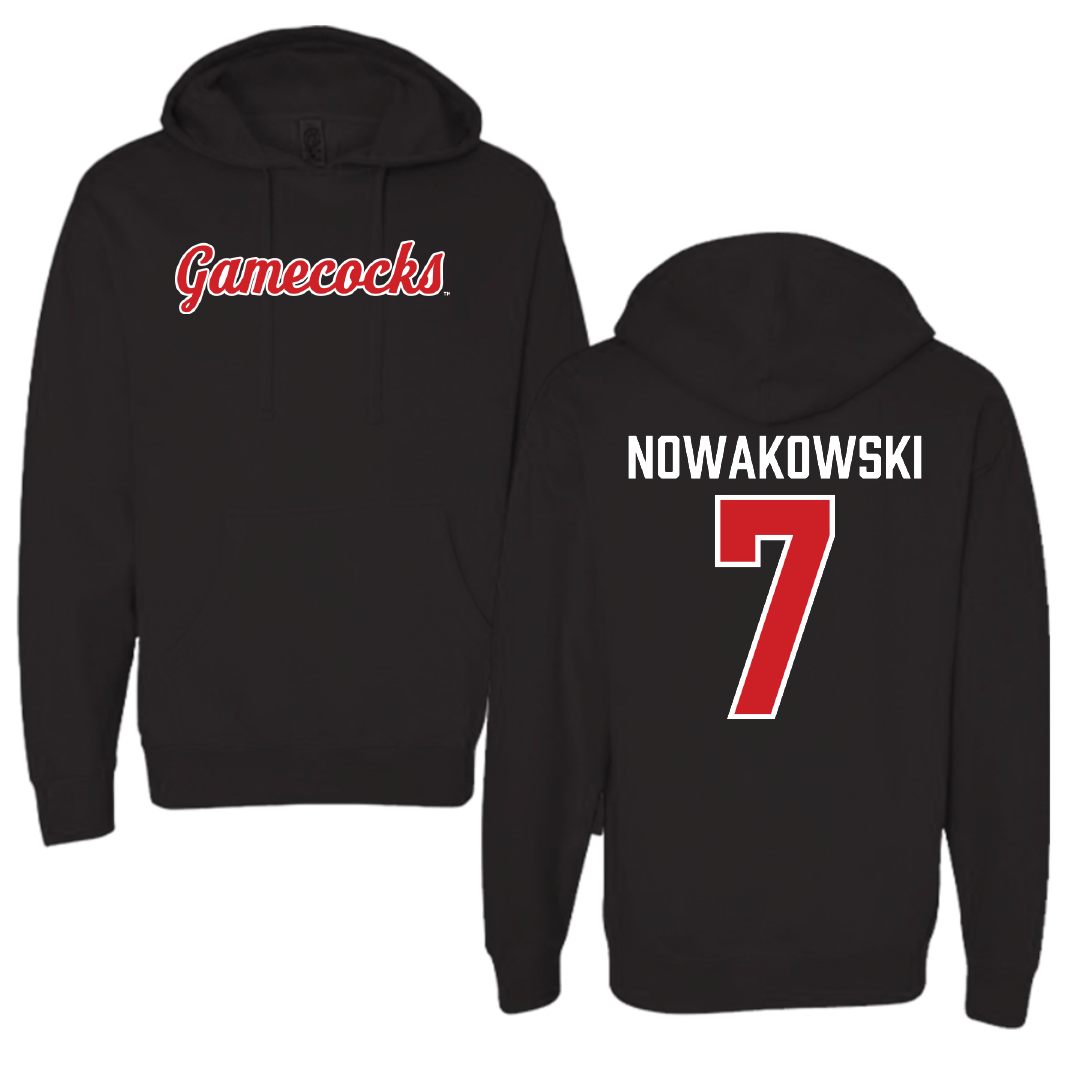 Jacksonville State University Softball Black Hoodie - #7 Morgan Nowakowski