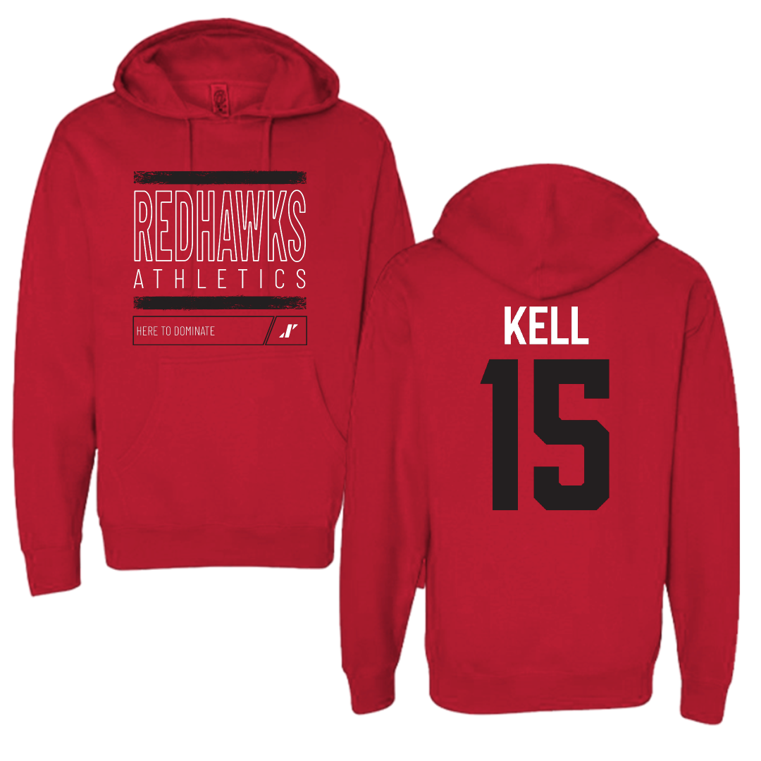 Southeast Missouri State University Softball Red Dominate Hoodie - #15 Delaney Kell