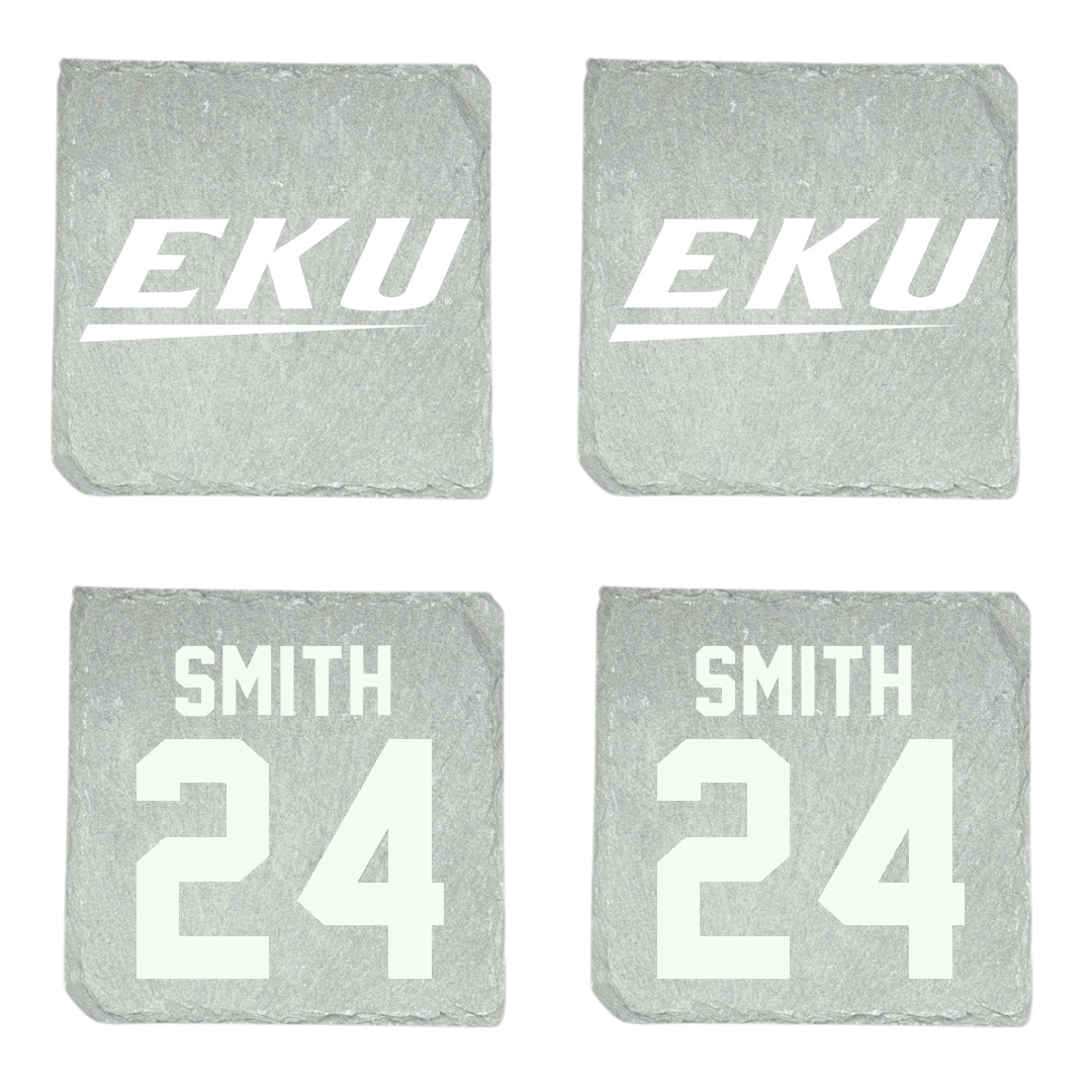 Eastern Kentucky University Football Stone Coaster (4 Pack)  - #24 Kaden Smith