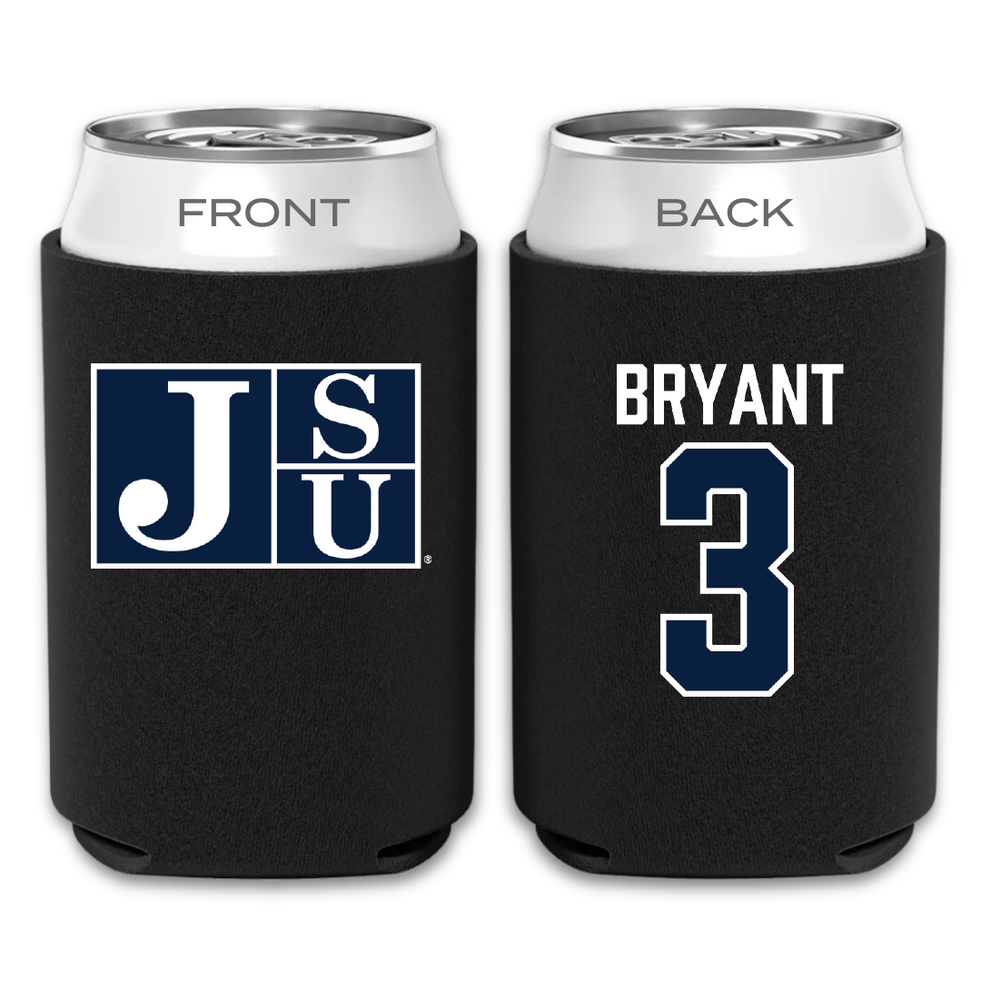 Jackson State University Volleyball Black Can Cooler - #3 Trinity Bryant