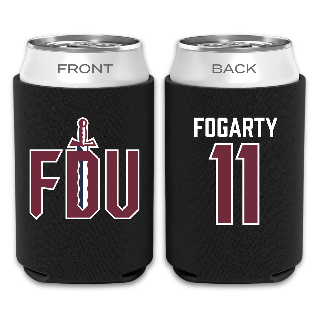 Fairleigh Dickinson University-Metropolitan Campus Bowling Black Can Cooler - #11 Emily Fogarty