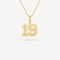 Gold Presidents Pendant and Chain - #19 Antonio DiGrigoli