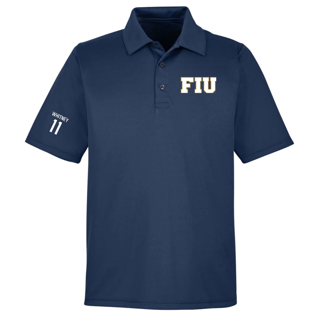 Florida International University Softball Navy Polo - #11 Ella Whitney
