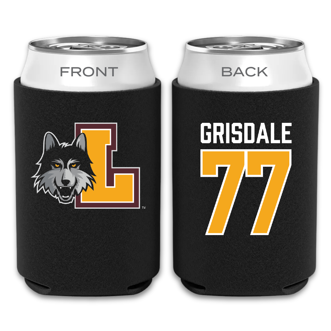 Loyola University-Chicago Soccer Black Can Cooler - #77 Faith Grisdale