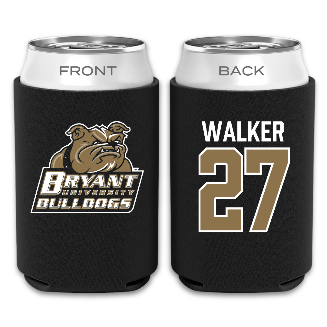 Bryant University Football Black Can Cooler - #27 Dedric Walker