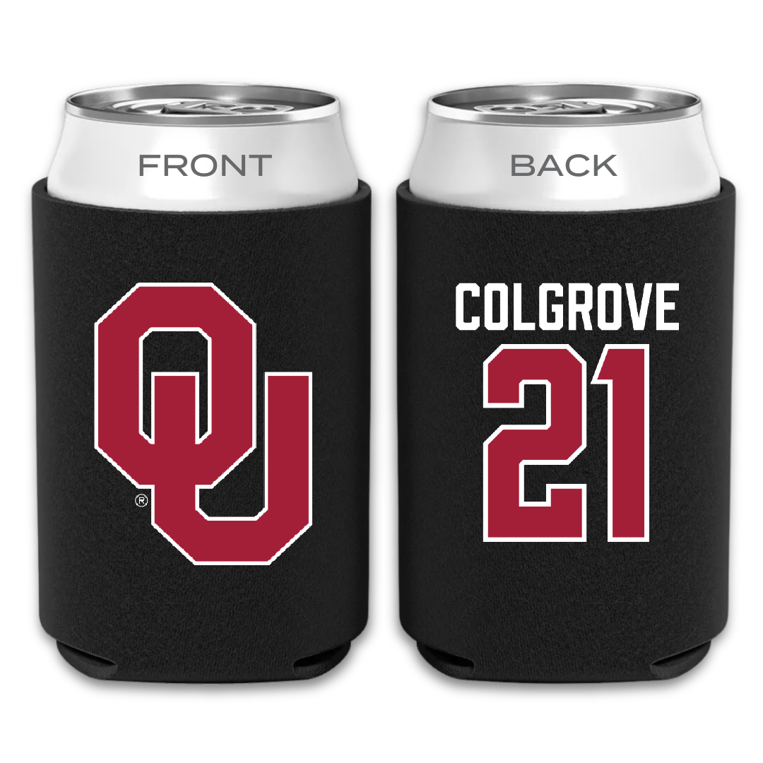 University of Oklahoma Football Black Can Cooler - #21 Braylon Colgrove