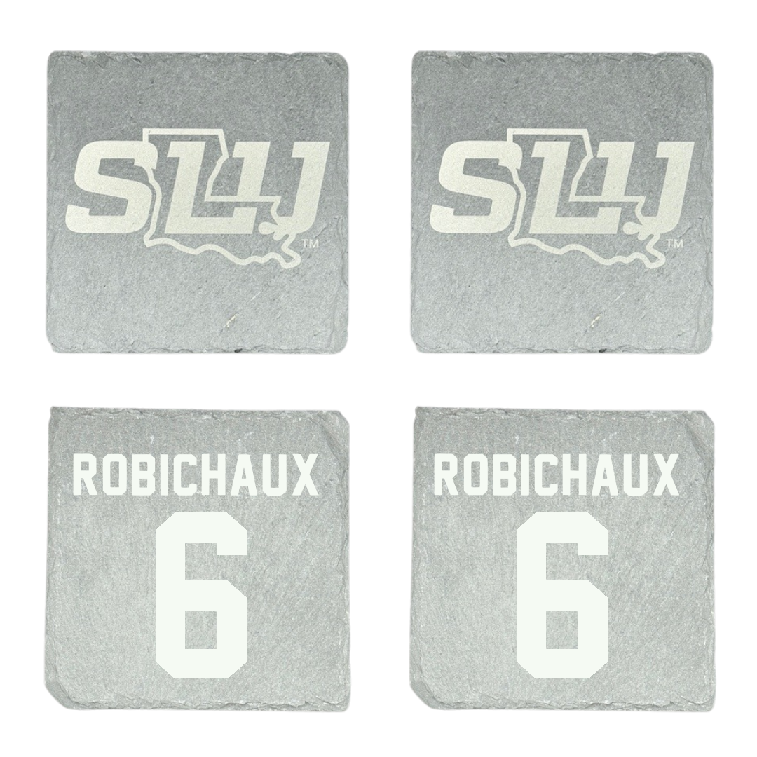 Southeastern Louisiana University Baseball Stone Coaster (4 Pack)  - #6 Ben Robichaux