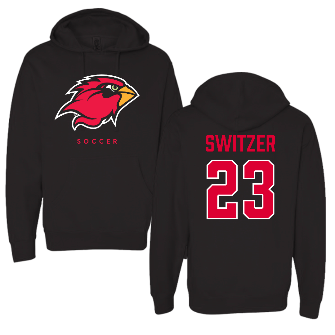 Lamar University Soccer Black Hoodie - #23 Anneliese Switzer