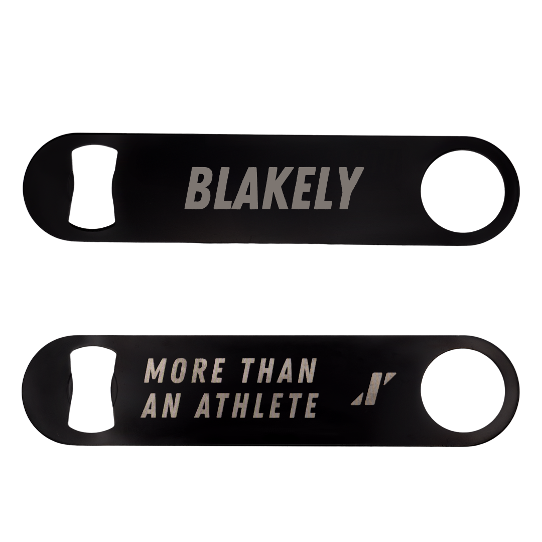 George Mason University Rowing Black Bottle Opener - Monika Blakely