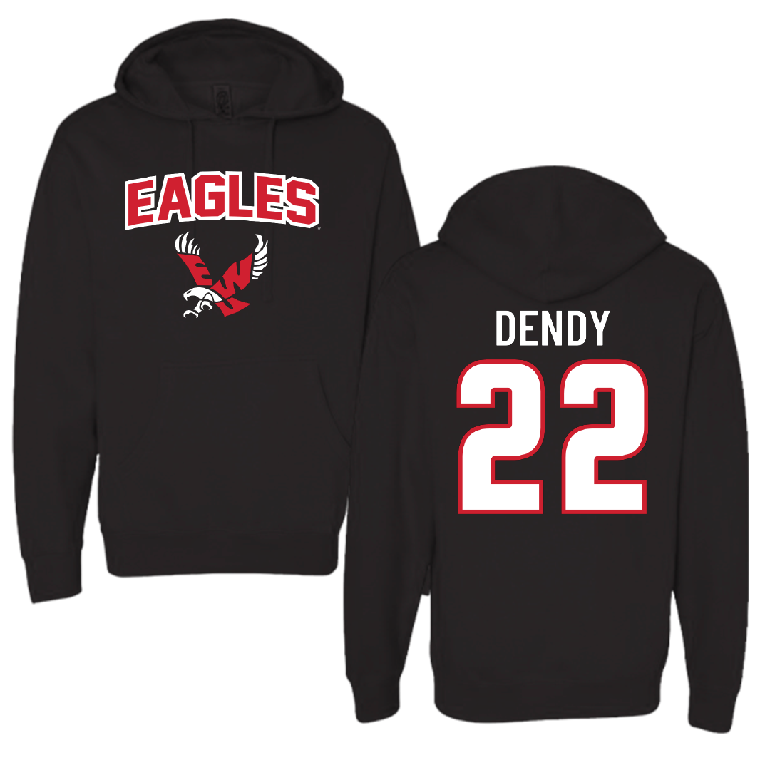 Eastern Washington University Football Black Hoodie - #22 Amir Dendy