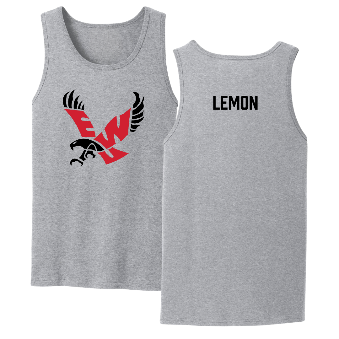 Eastern Washington University TF and XC Sport Gray Tank Top - Marcus Lemon