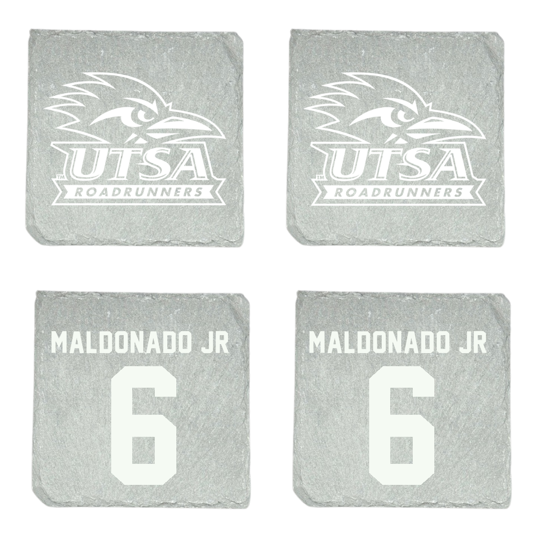 University of Texas at San Antonio Baseball Stone Coaster (4 Pack)  - #6 John Maldonado Jr
