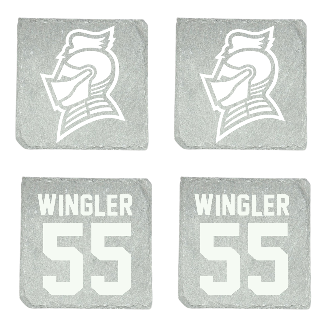 Bellarmine University Basketball (W) Stone Coaster (4 Pack)  - #55 Kendall Wingler