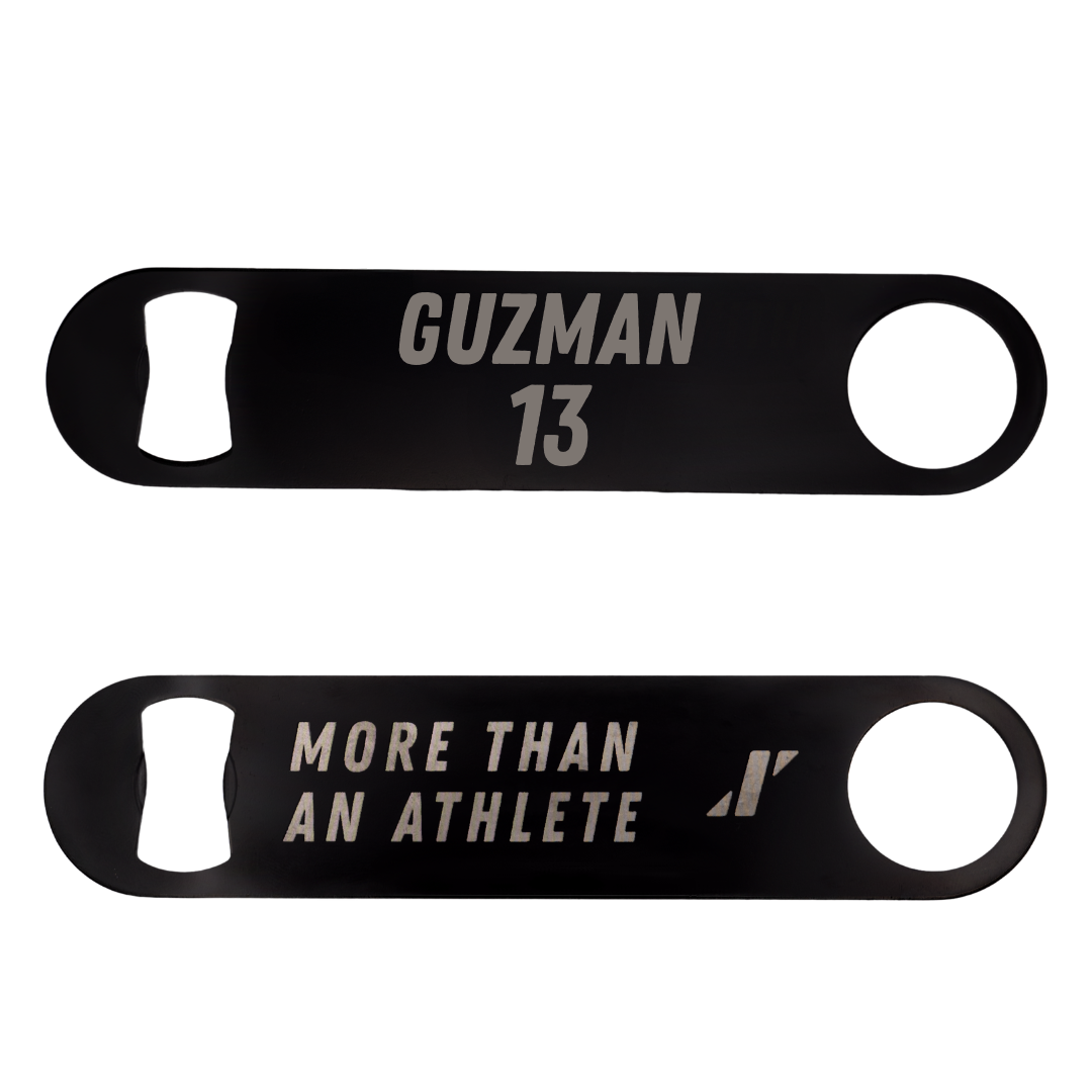 Florida Atlantic University Softball Black Bottle Opener - #13 Yani Guzman