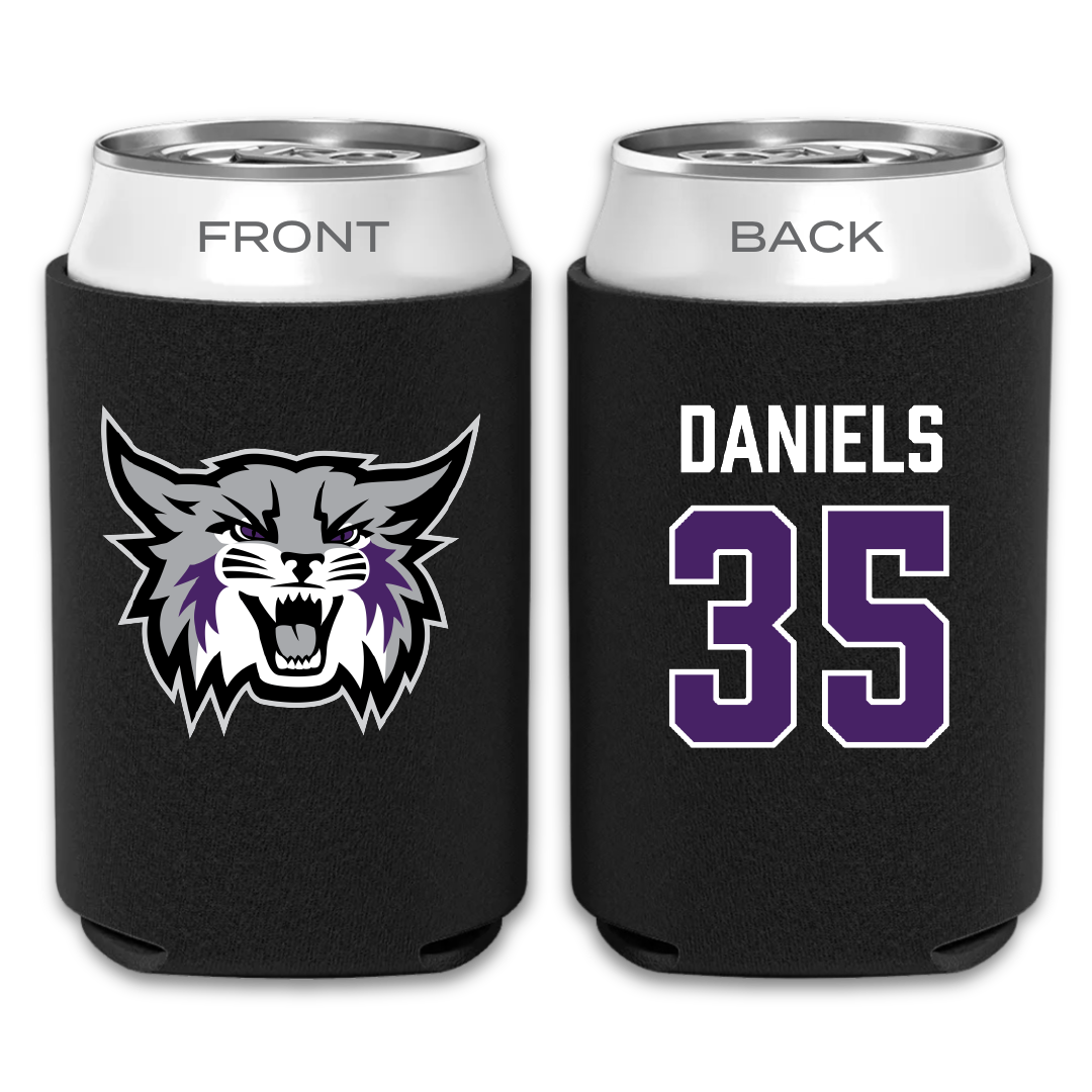 Weber State University Football Black Can Cooler - #35 Rishi Daniels
