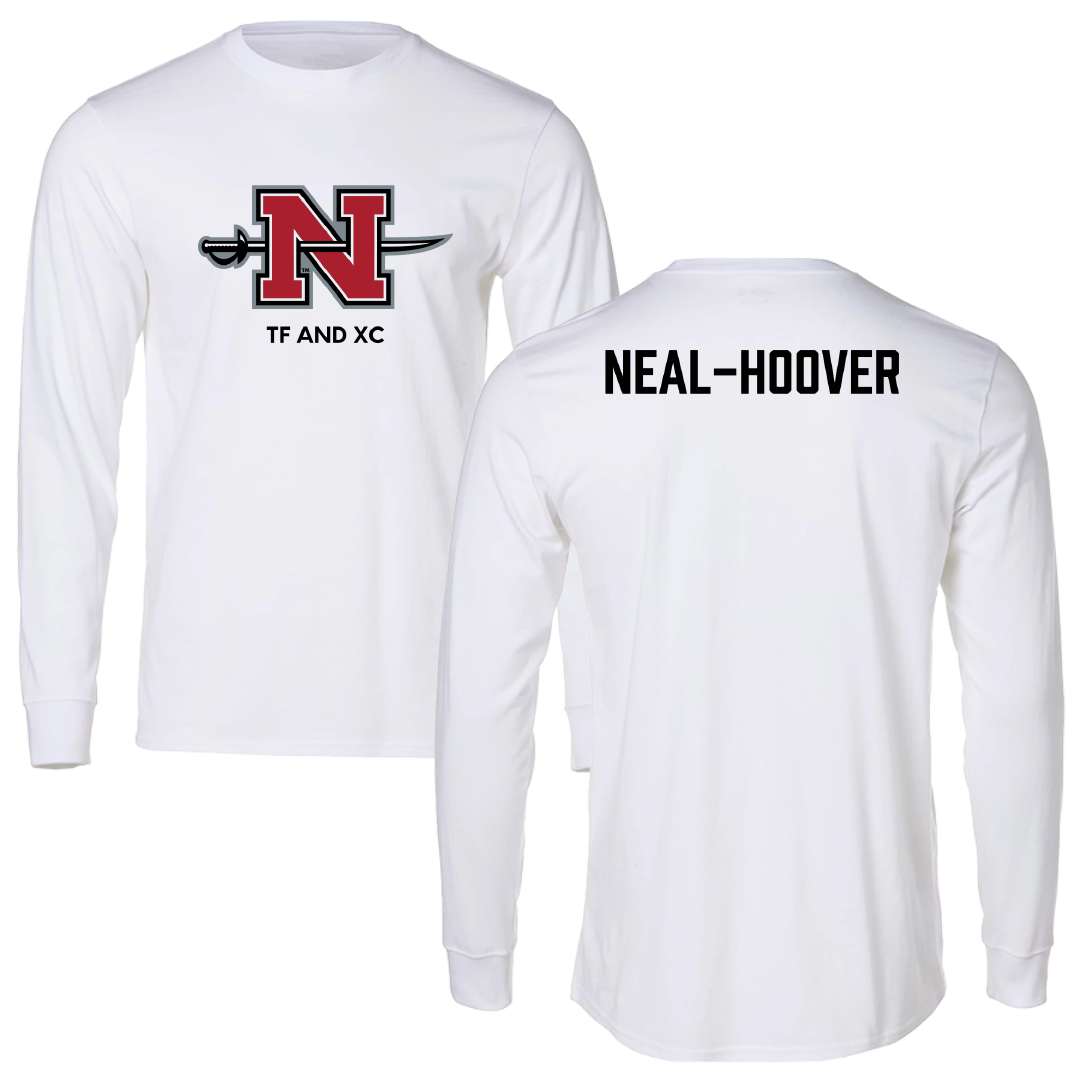 Nicholls State University TF and XC White Long Sleeve - Cherie Neal-Hoover