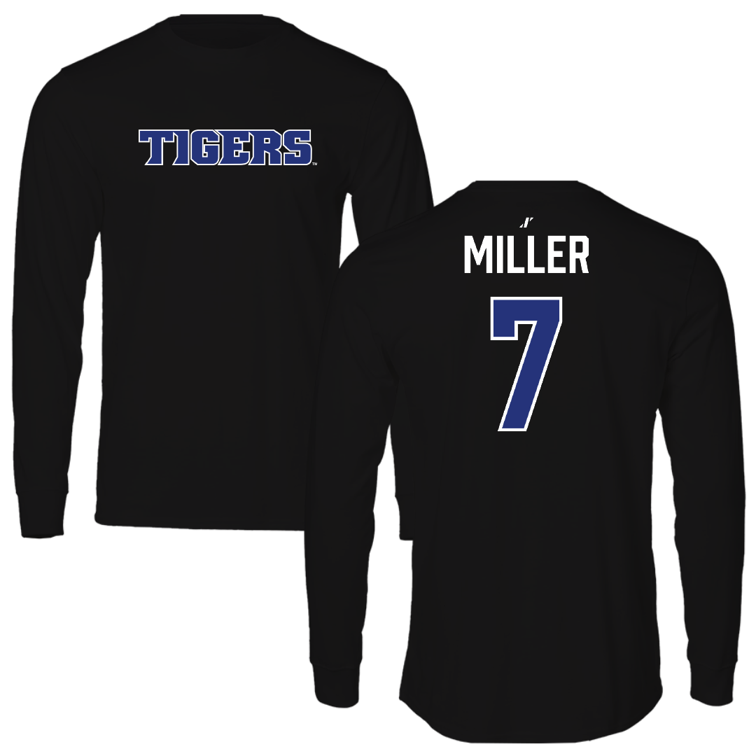 Tennessee State University Volleyball Black Performance Long Sleeve - #7 Maygan Miller