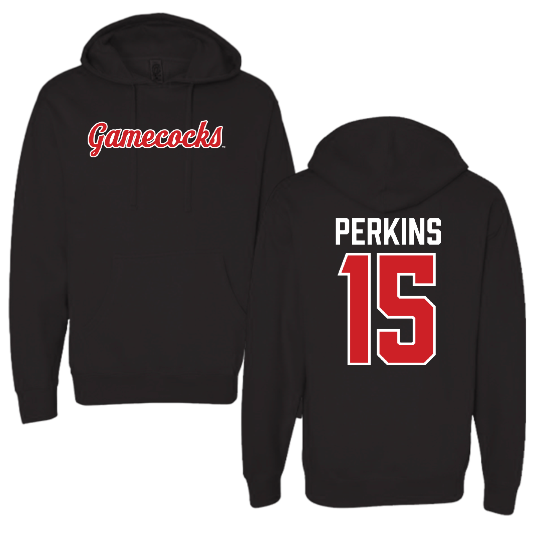 Jacksonville State University Softball Black Hoodie - #15 Abbi Perkins