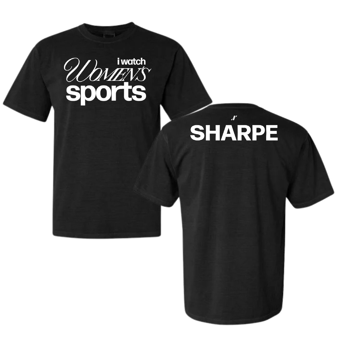 University of New Orleans TF and XC Black WHM Comfort Colors Tee - Jannah Sharpe