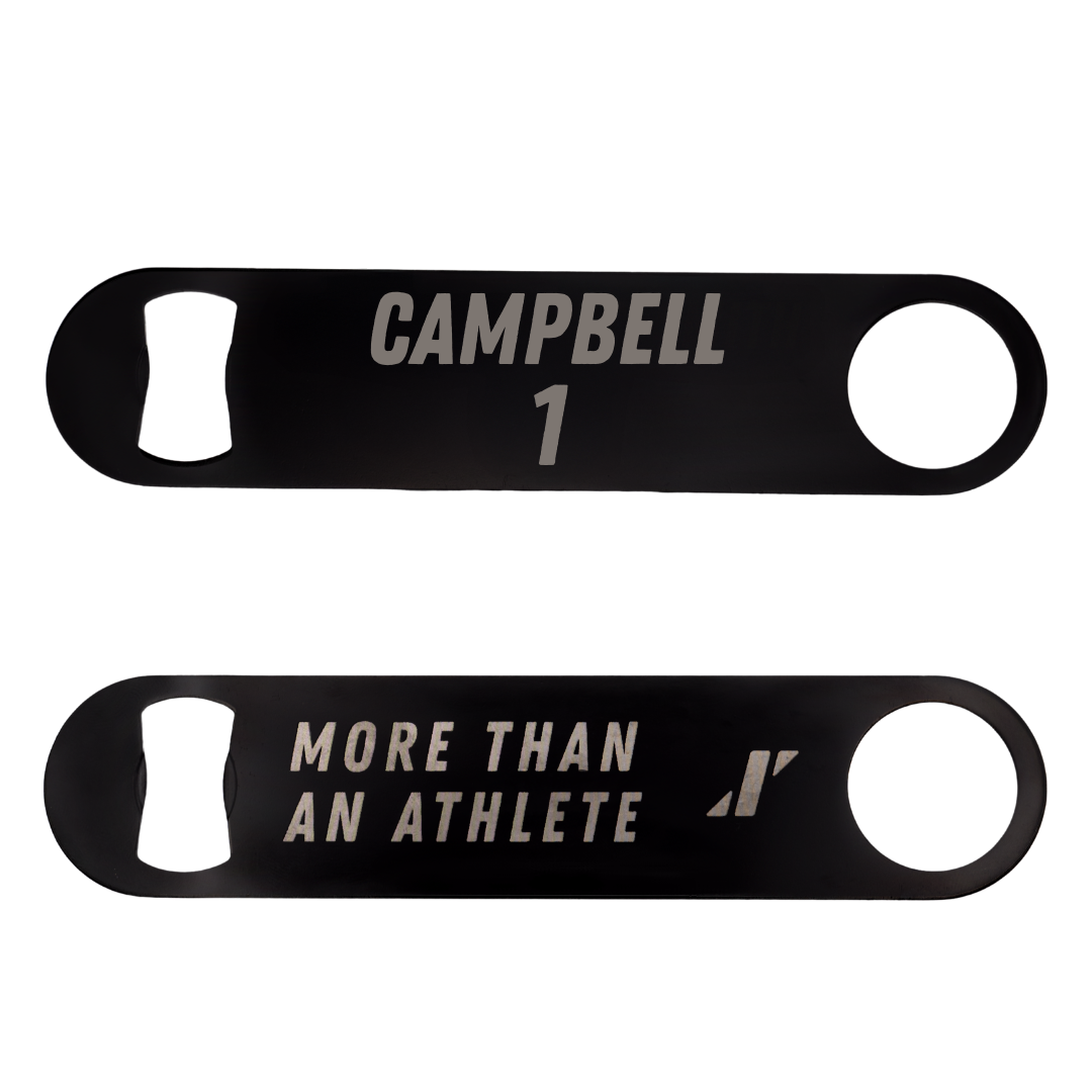 East Texas A&M University Volleyball Black Bottle Opener - #1 Gracie Campbell