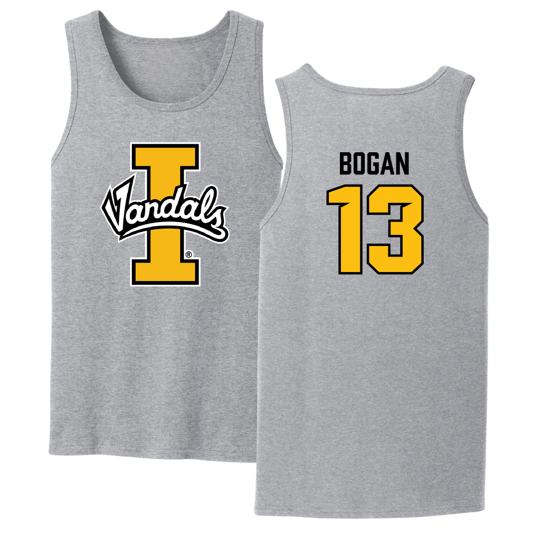 University of Idaho Football Sport Gray Tank Top - #13 Chance Bogan