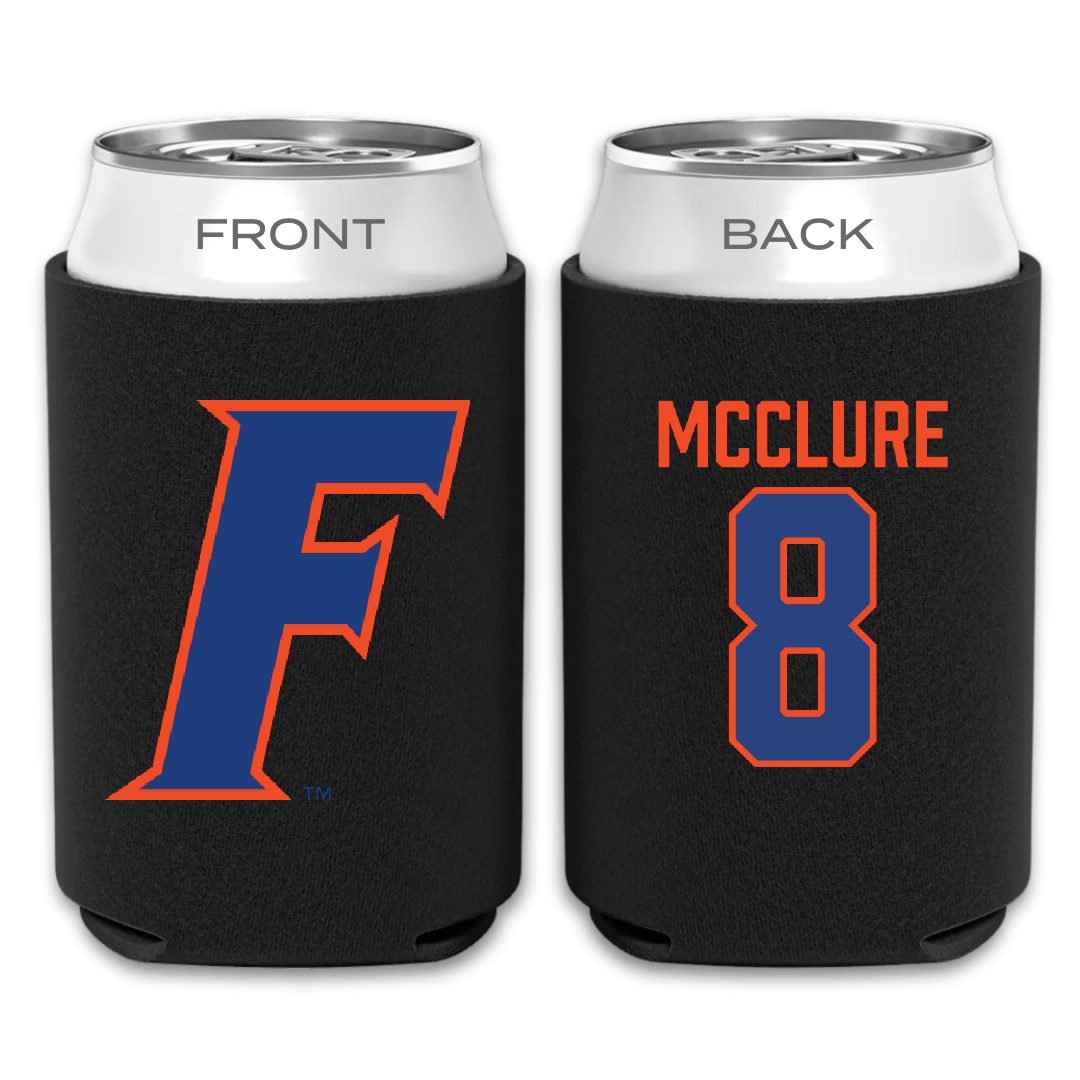 University of Florida Soccer Black Can Cooler - #8 Charlotte McClure