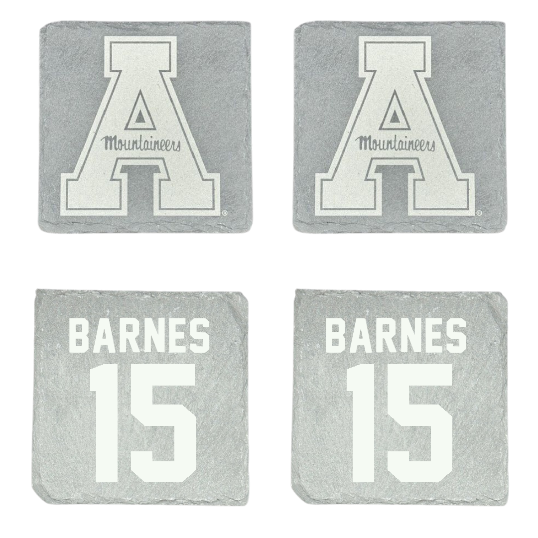 Appalachian State University Football Stone Coaster (4 Pack)  - #15 Jaden Barnes