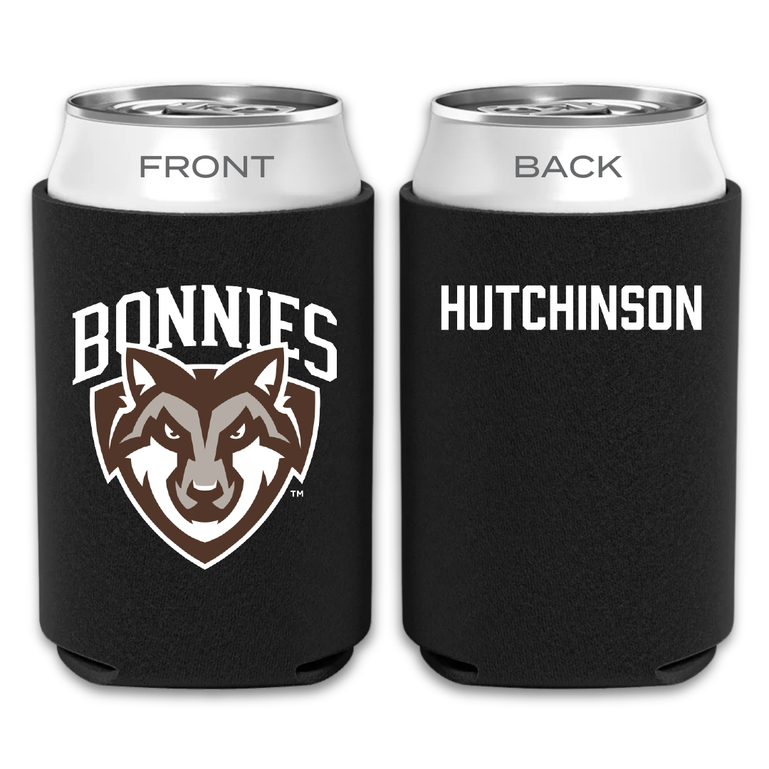 St. Bonaventure University Swimming & Diving Black Can Cooler - Davis Hutchinson