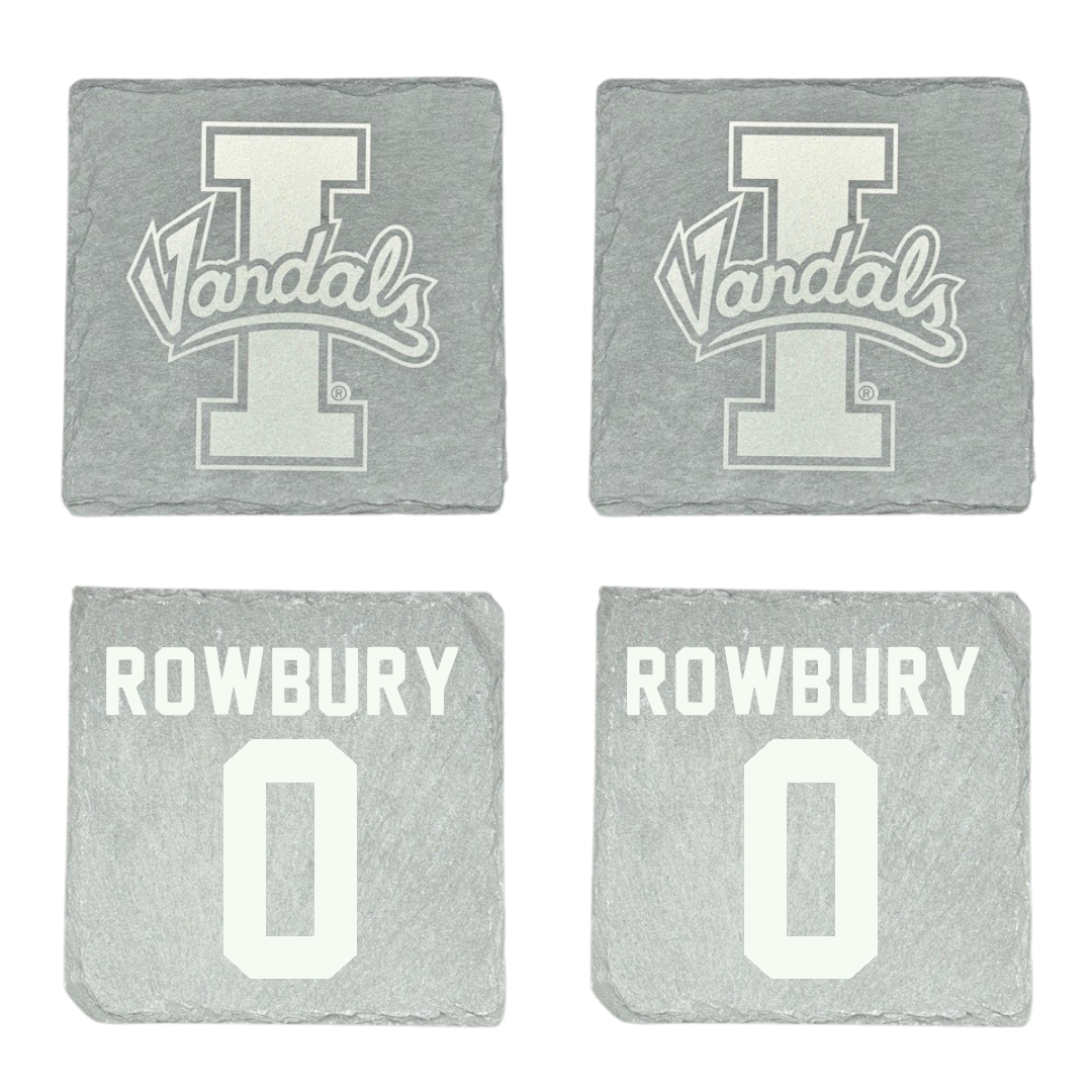 University of Idaho Basketball (M) Stone Coaster (4 Pack)  - #0 Brody Rowbury