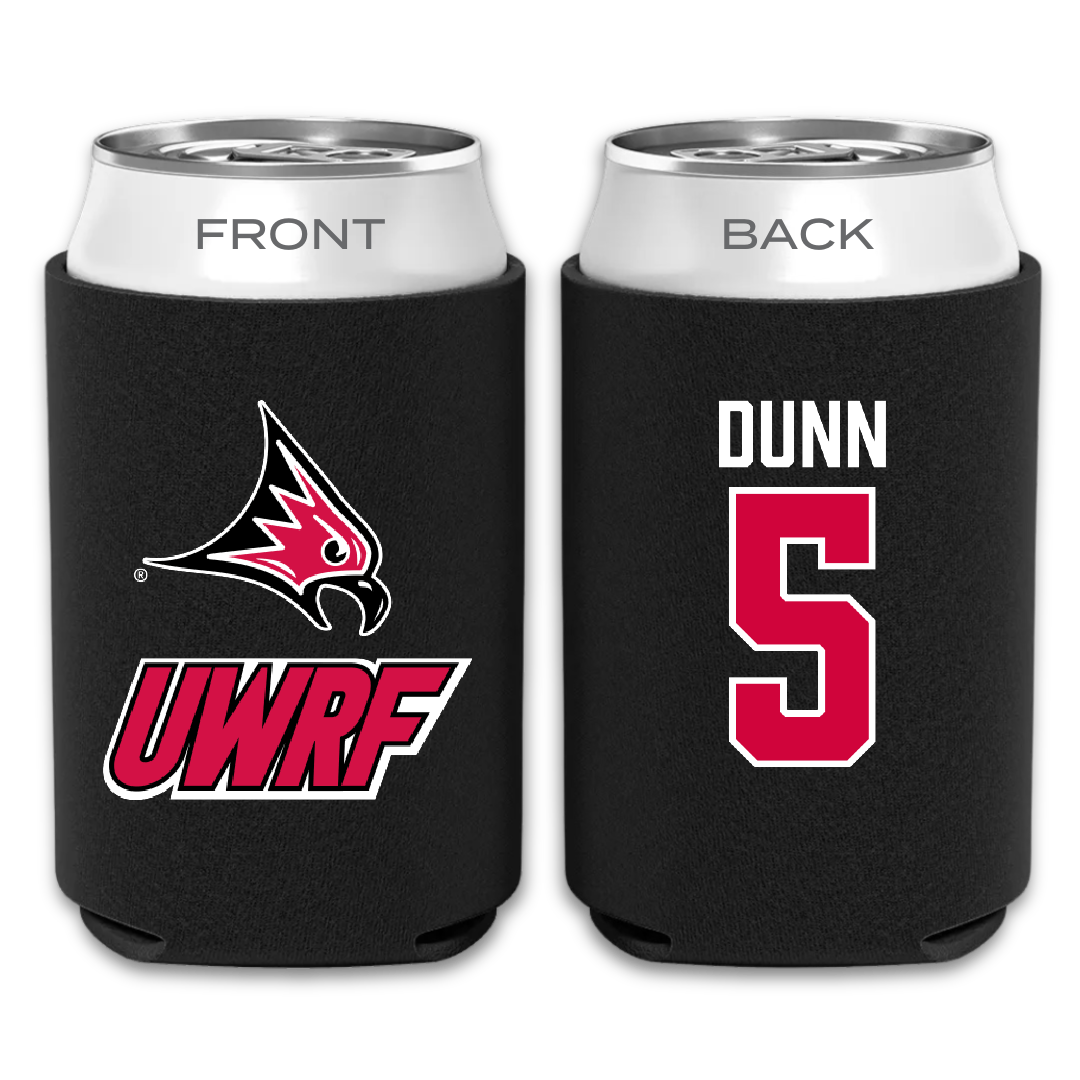University of Wisconsin-River Falls Ice Hockey Black Can Cooler - #5 Mackenzie Dunn
