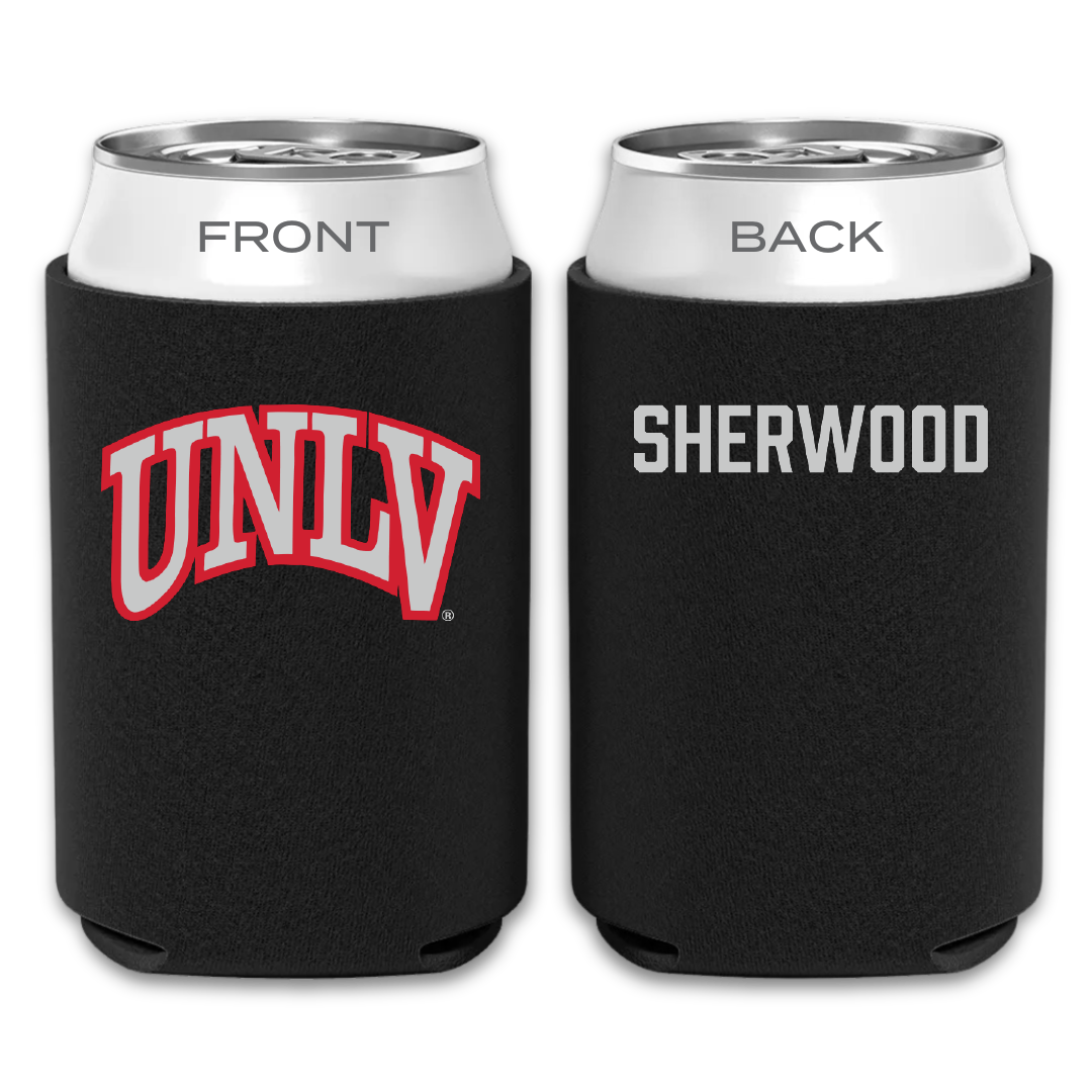 University of Nevada-Las Vegas TF and XC Black Can Cooler - Kamari Sherwood