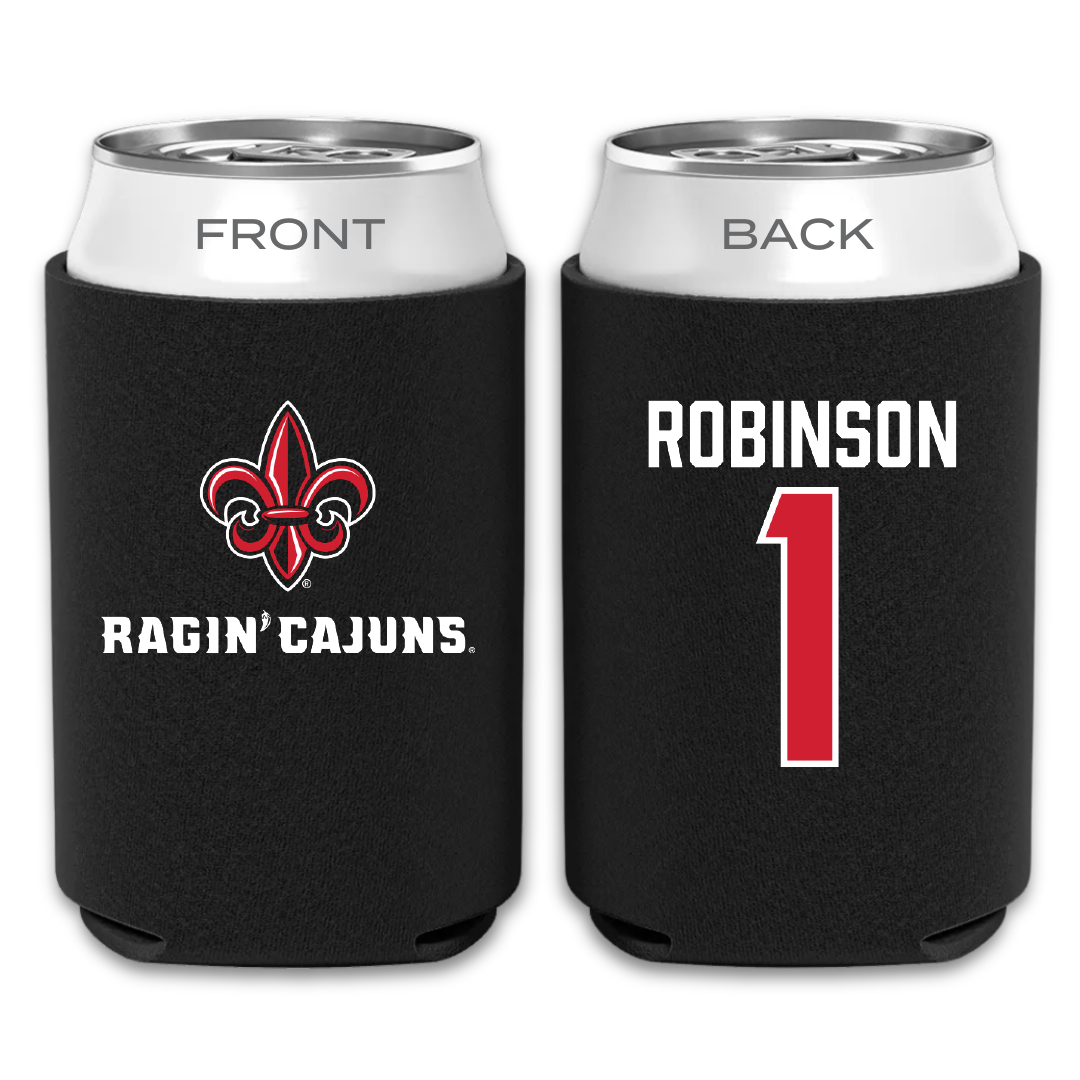 University of Louisiana at Lafayette Basketball Black Can Cooler - #1 Tamiah Robinson