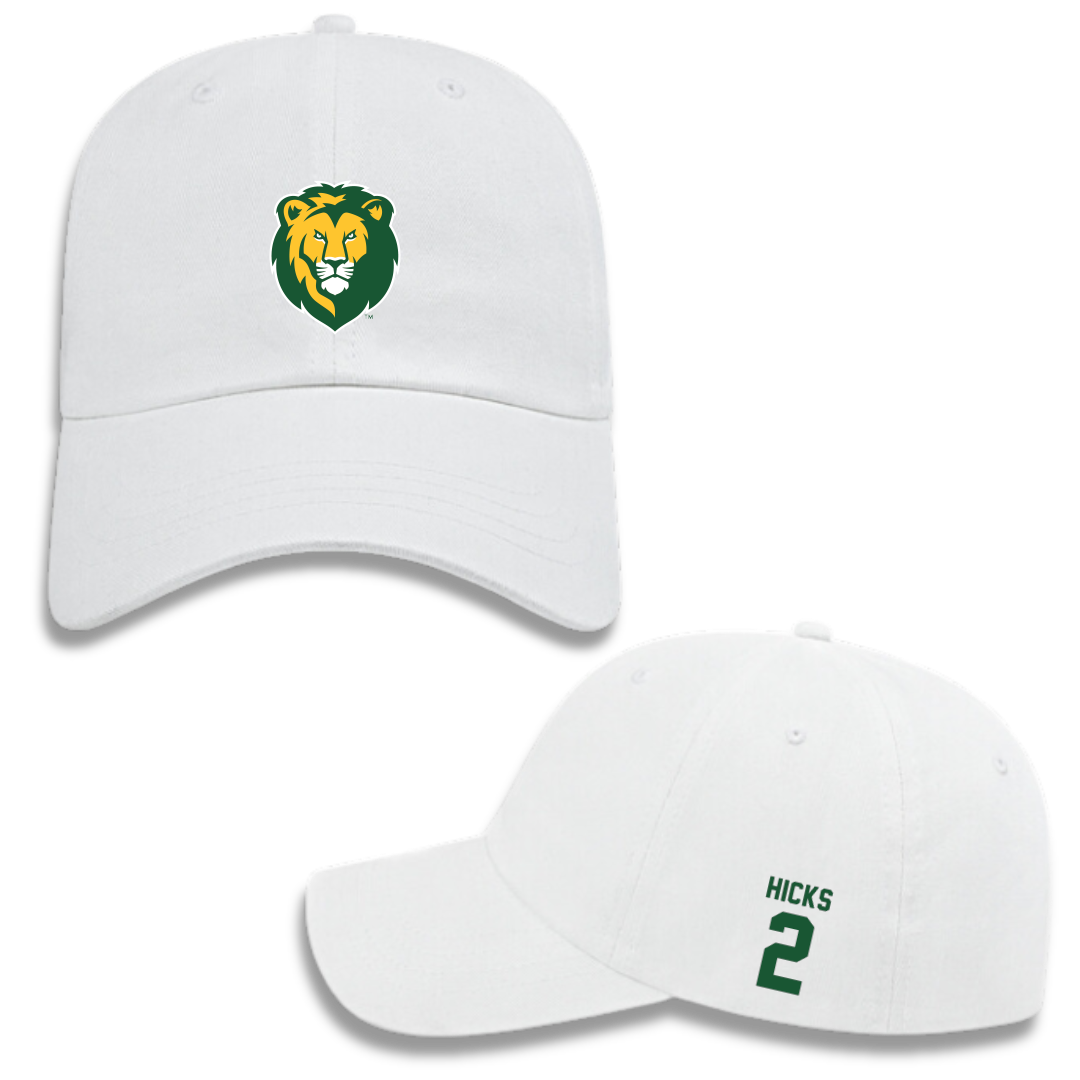 Southeastern Louisiana University Beach Volleyball White Hat - #2 Makayla Hicks