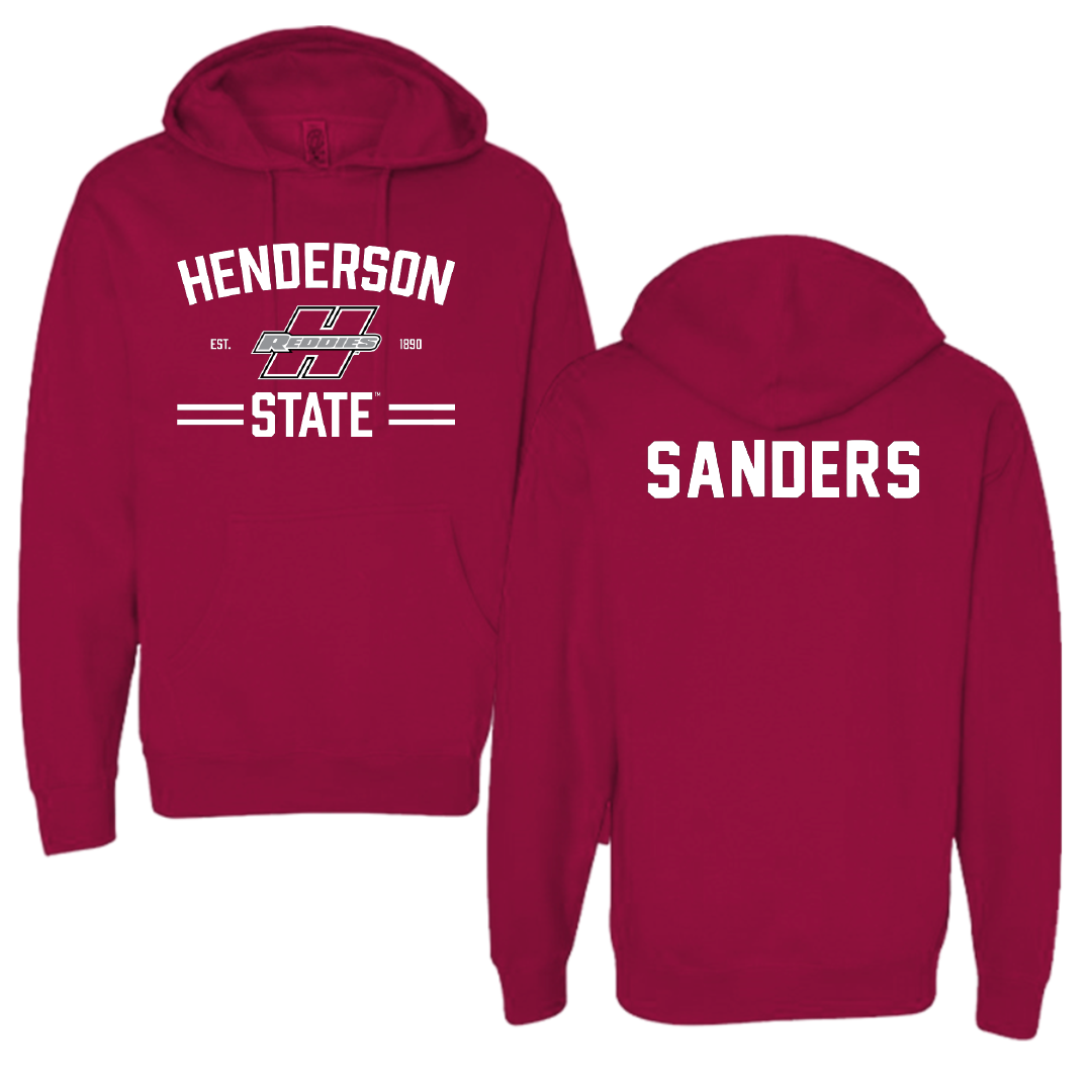 Henderson State University POM Cardinal General Hoodie - Khalia Sanders