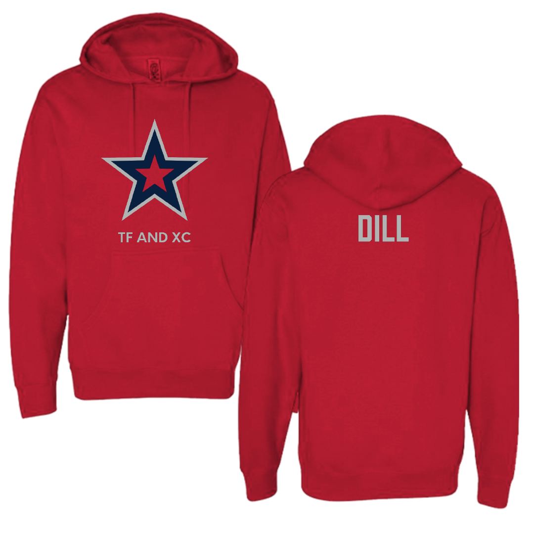 Robert Morris University TF and XC Red Mascot Hoodie - Julia Dill