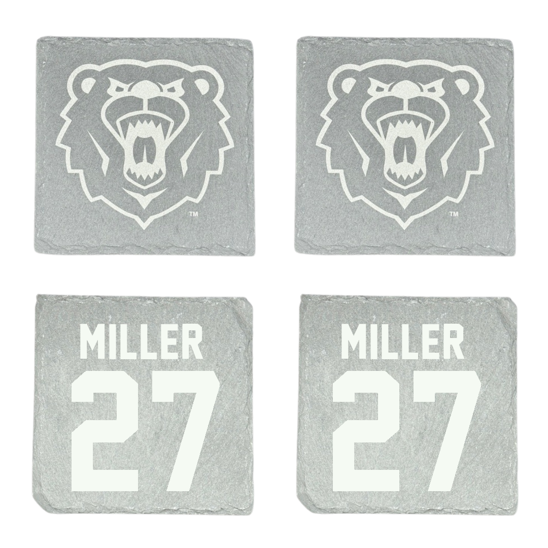 University of Wisconsin-Parkside Baseball Stone Coaster (4 Pack)  - #27 Brennen Miller