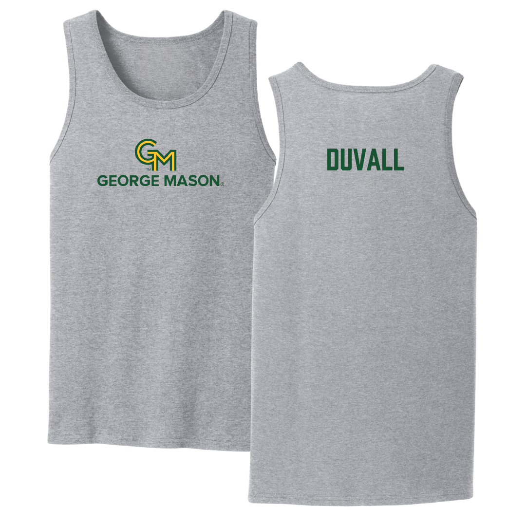 George Mason University Wrestling Sport Gray Tank Top - Malachi DuVall