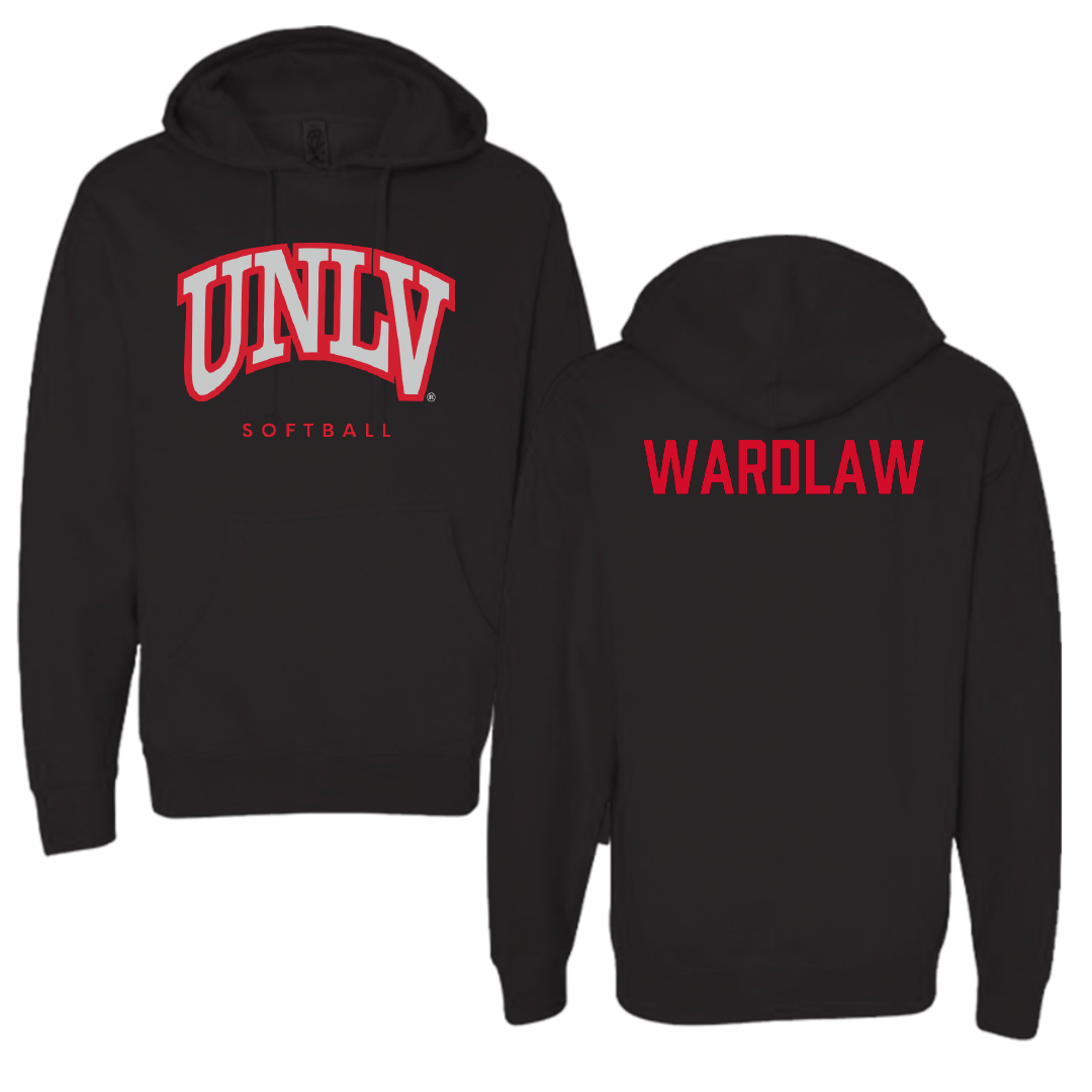 University of Nevada-Las Vegas Softball Black Hoodie - Emma Wardlaw