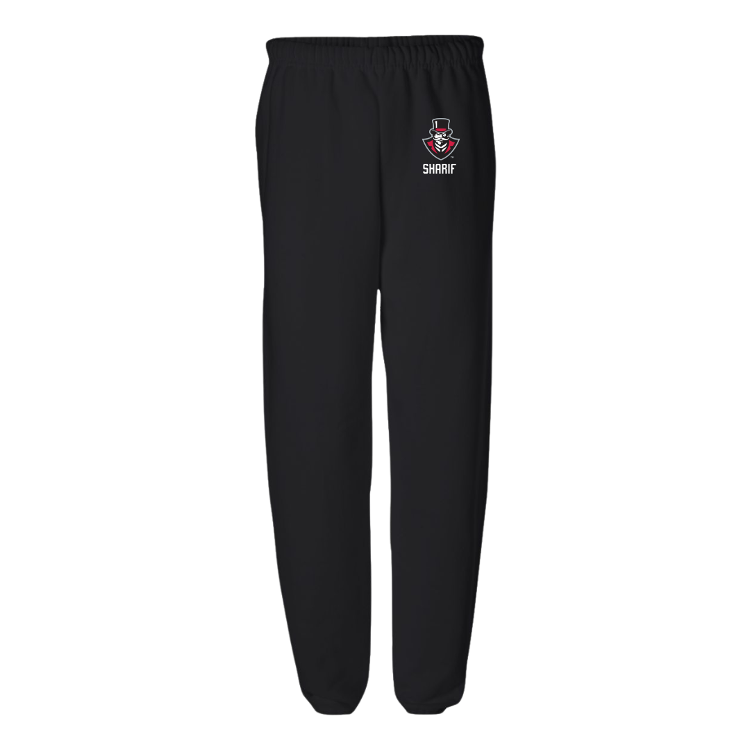 Austin Peay State University TF and XC Black Sweatpants - Amani Sharif