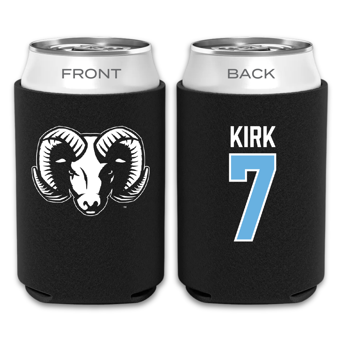University of Rhode Island Lacrosse Black Can Cooler - #7 Carolyn Kirk