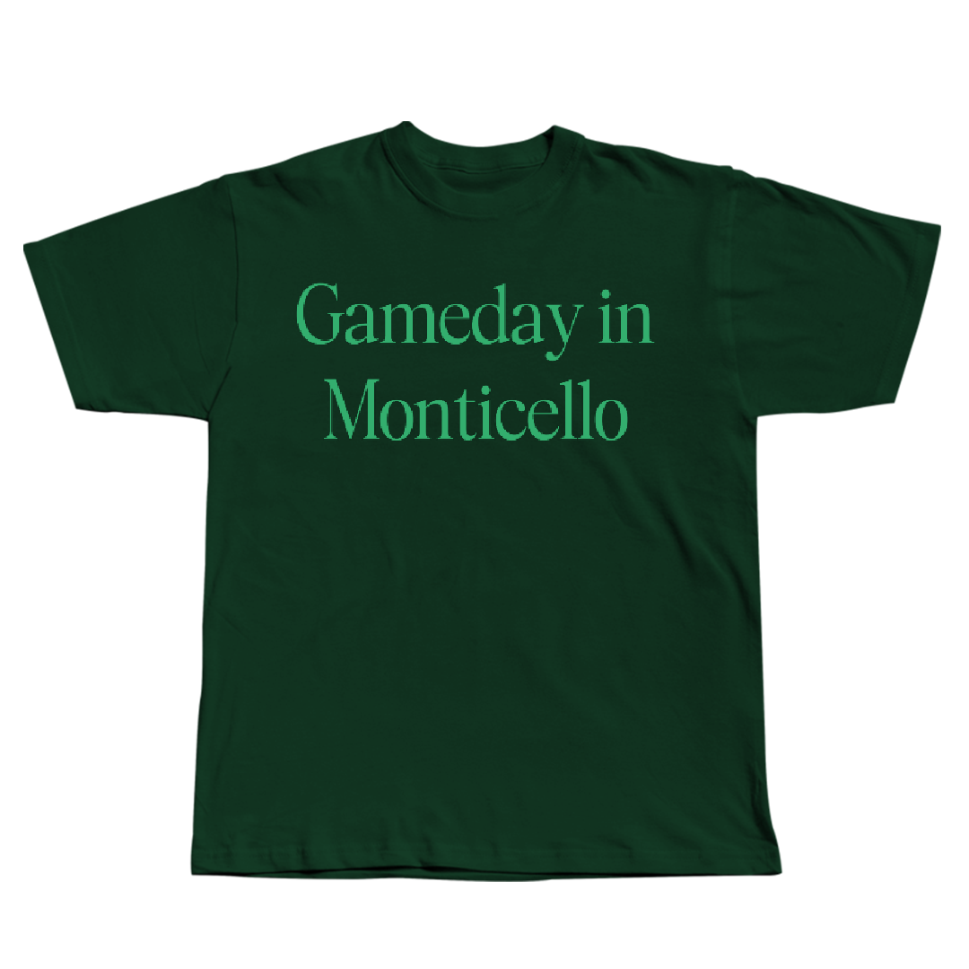 University of Arkansas-Monticello Softball Forest Green Gameday Tee - #4 Makenzie Martin