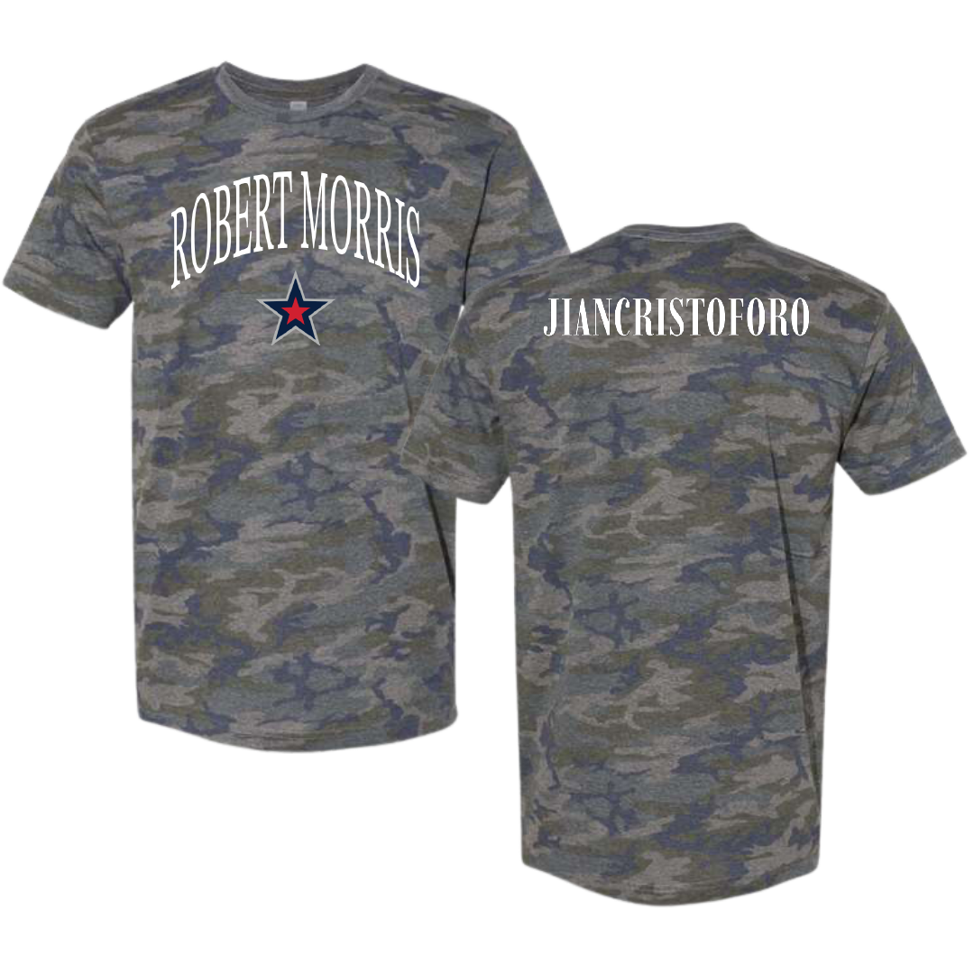 Robert Morris University TF and XC Vintage Camo Tee - Emma Jiancristoforo