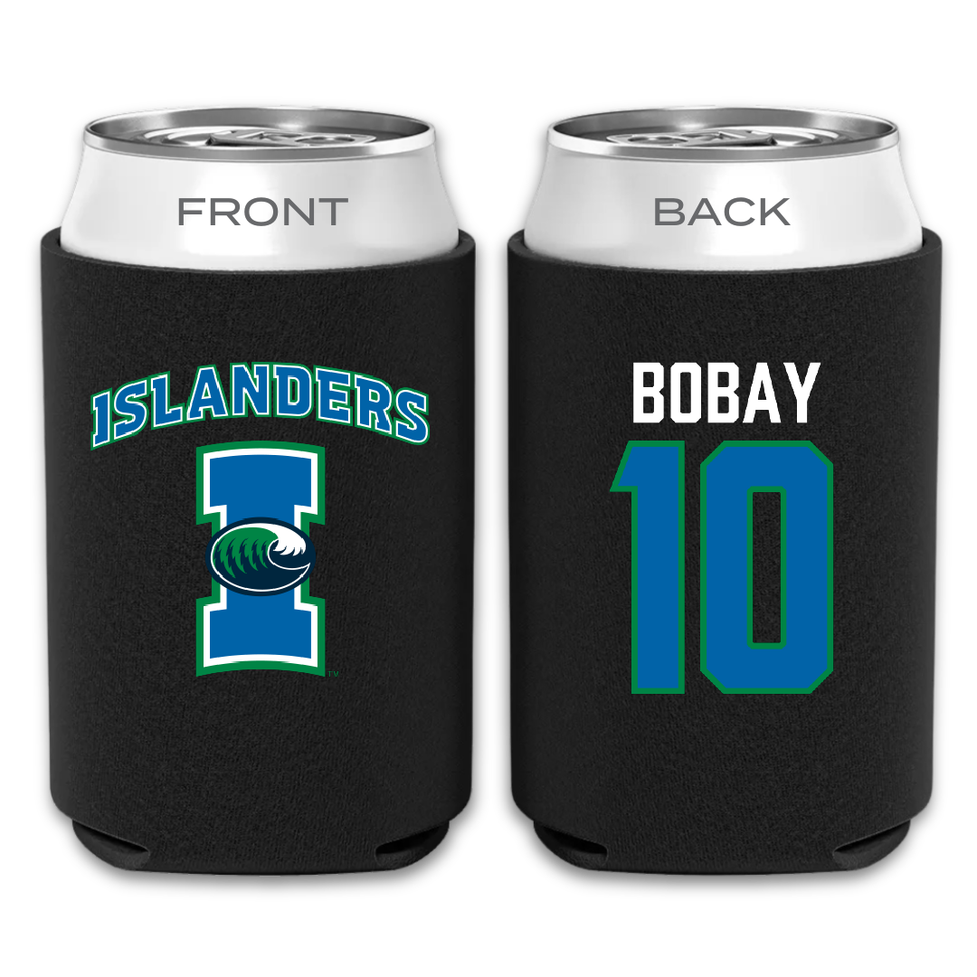 Texas A&M University-Corpus Christi Beach Volleyball Black Can Cooler - #10 Kristin Bobay