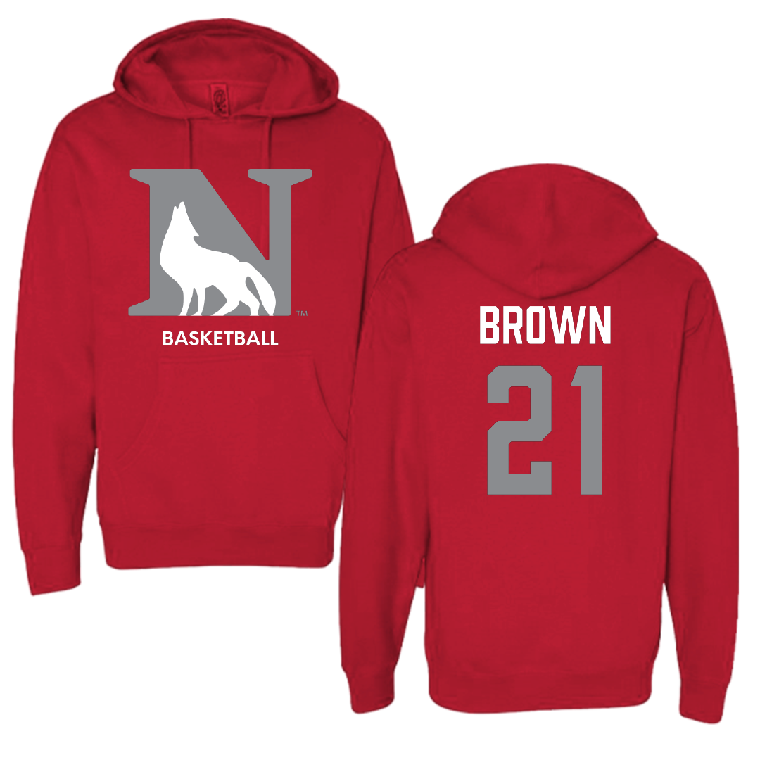 Newberry College Basketball (W) Red Hoodie - #21 Jada Brown