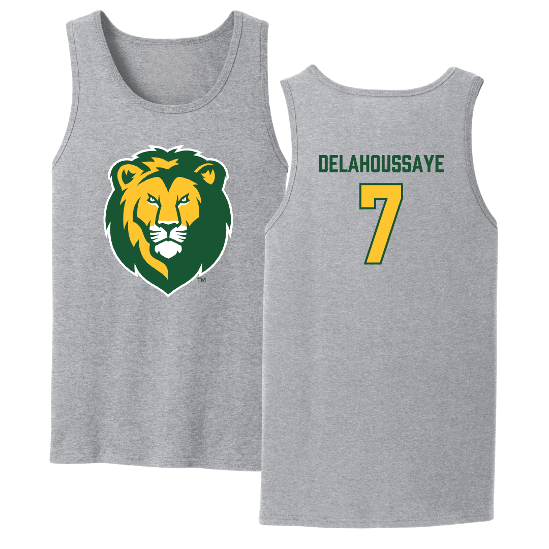 Southeastern Louisiana University Football Sport Gray Tank Top - #7 Blayne Delahoussaye