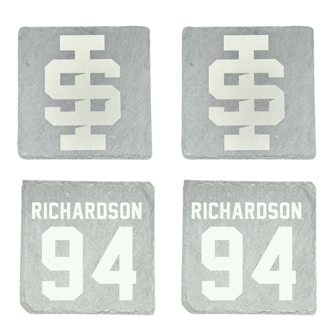Idaho State University Football Stone Coaster (4 Pack)  - #94 Malik Richardson