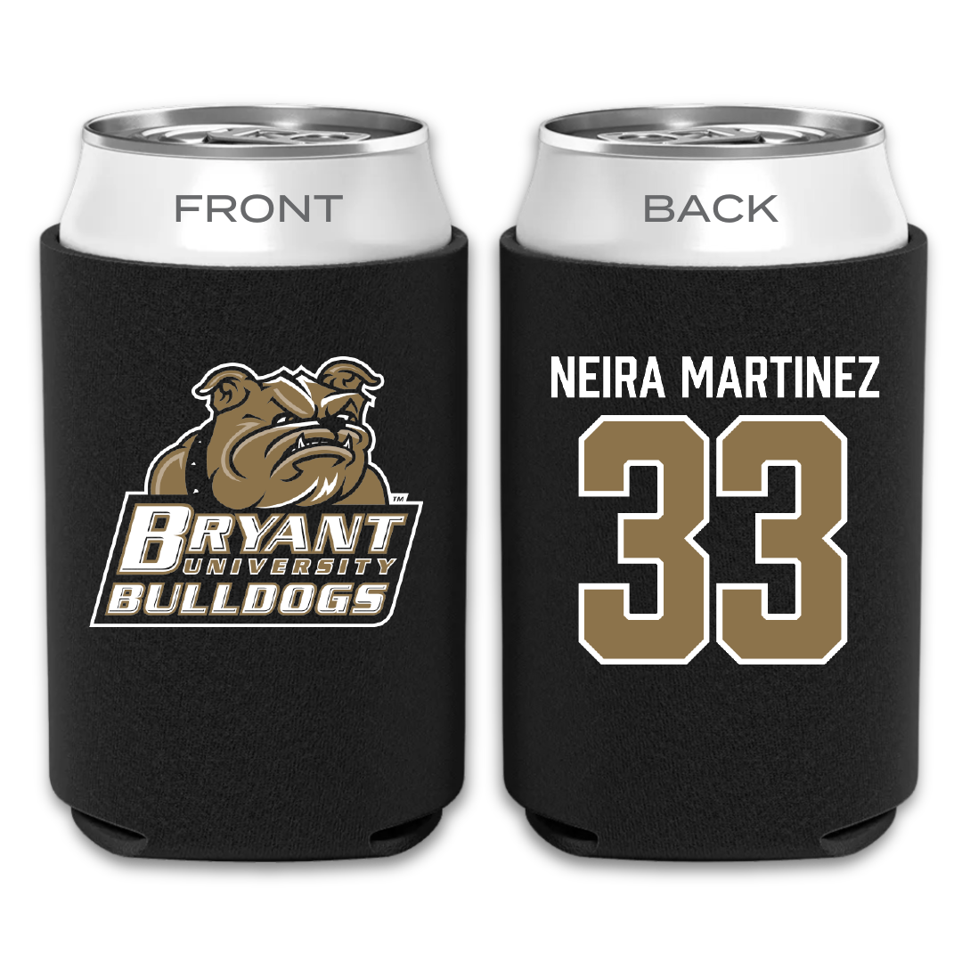 Bryant University Basketball Black Can Cooler - #33 Marta Neira Martinez