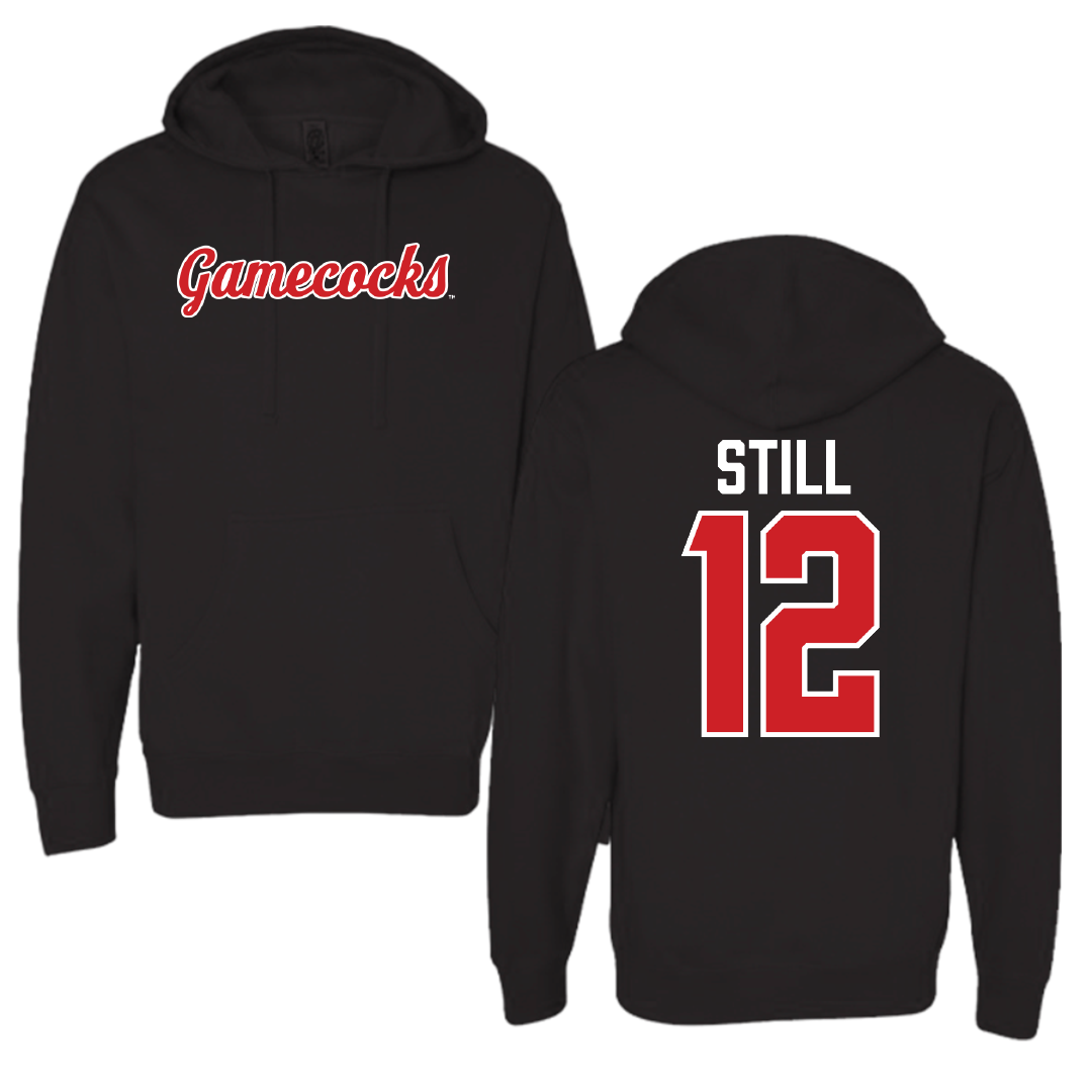 Jacksonville State University Soccer Black Hoodie - #12 Brookelyn Still