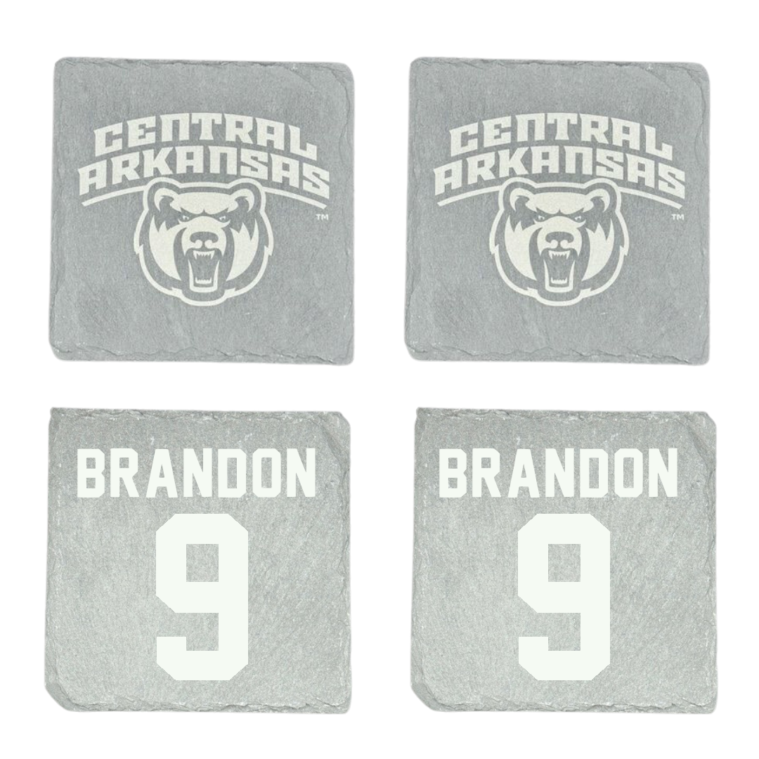 University of Central Arkansas Softball Stone Coaster (4 Pack)  - #9 Trinity Brandon