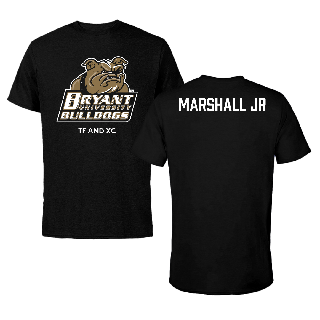 Bryant University TF and XC Black Performance Tee - Mike Marshall Jr